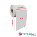 Giấy in nhiệt A6 (100x150mm) – 500 Tờ/Tệp