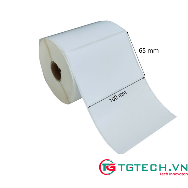 Giấy in tem nhãn mã vạch 100×65mm