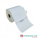 Giấy in tem nhãn 100 × 70 mm - 1 tem / 1 hàng