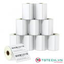 Giấy in tem mã vạch 74 × 34 mm - 1 tem / 1 hàng