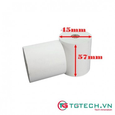 Giấy in bill Khami K57-P45 (Cảm nhiệt, khổ 57mm, phi 45mm) Giấy in bill Khami K57-P45 (Cảm nhiệt, khổ 57mm, phi 45mm)