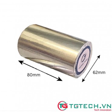 Giấy in nhiệt K80x62, bọc bạc