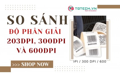 Phân biệt độ phân giải máy in mã vạch