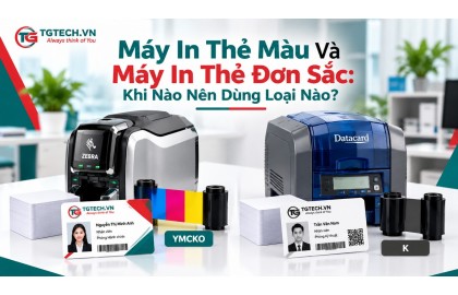 Máy In Thẻ Màu Và Máy In Thẻ Đơn Sắc: Khi Nào Nên Dùng Loại Nào?