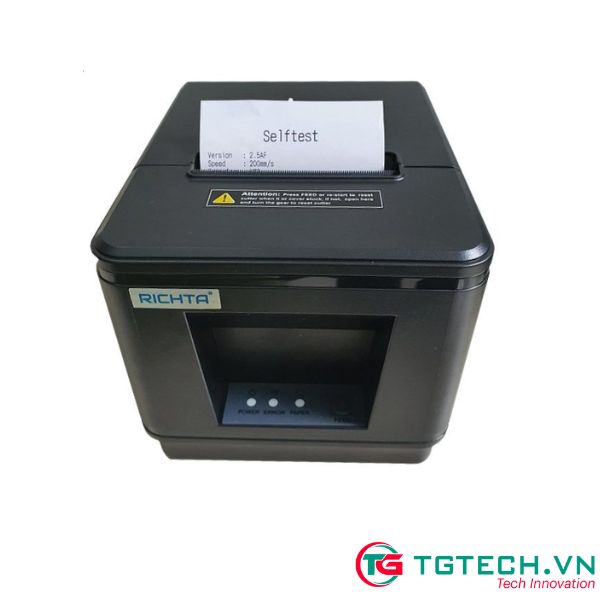 Máy in nhiệt Richta R200E | Máy in hóa đơn R200E