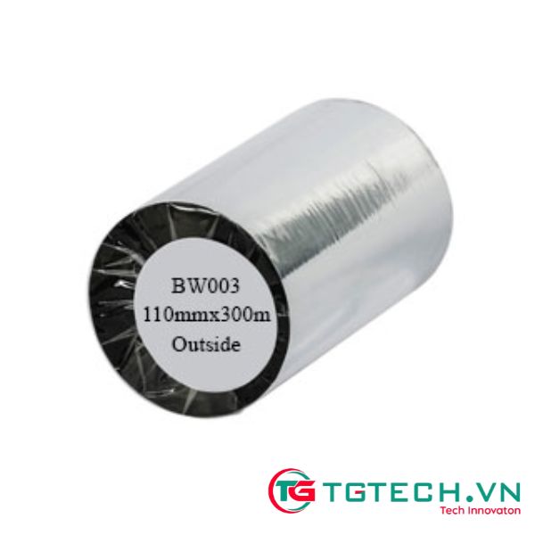 Mực in mã vạch Wax Resin BW003 110mm x 300m