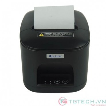 Máy in hóa đơn Xprinter XP-Q80B (LAN + USB)