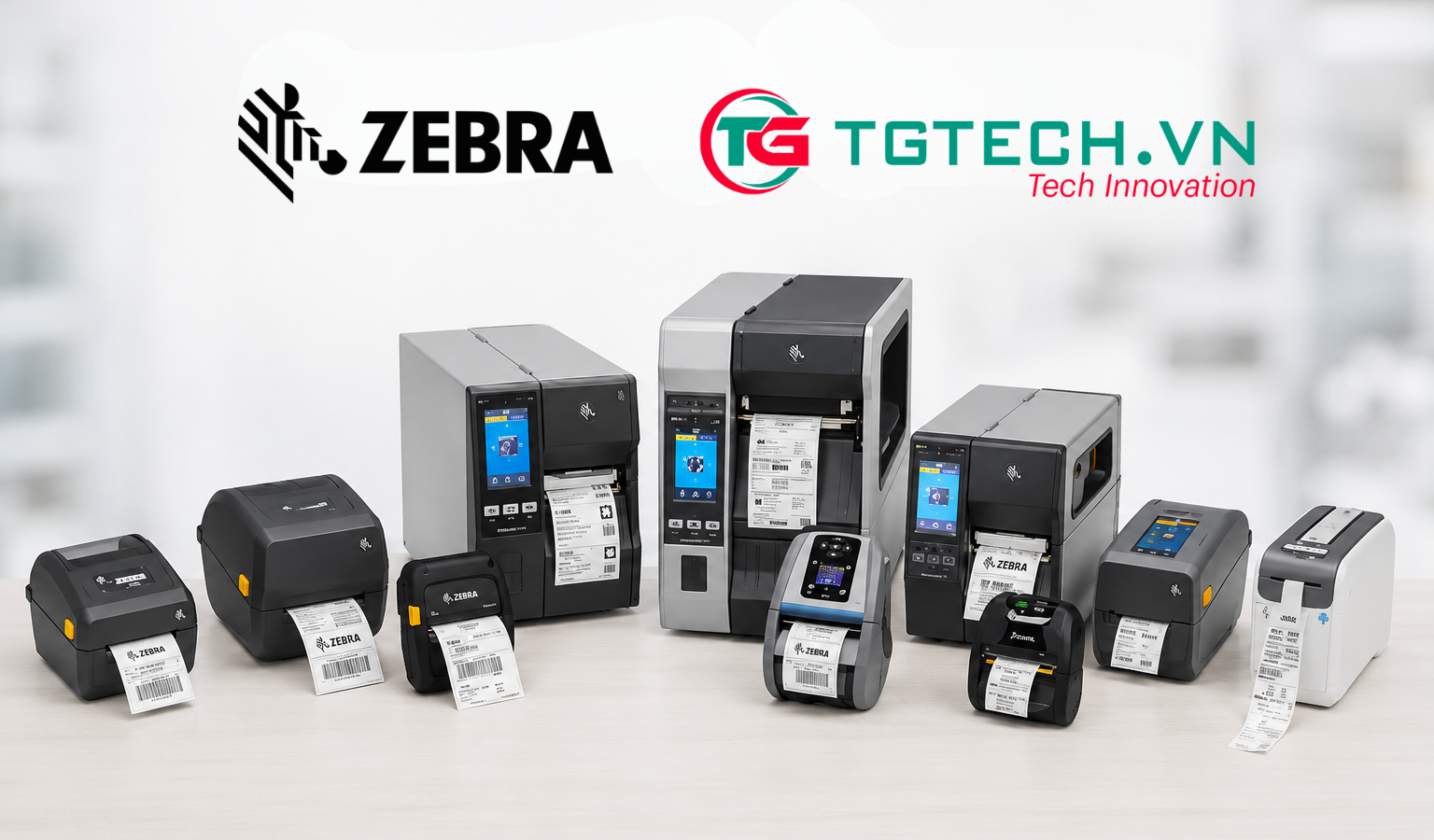 Máy in mã vạch Zebra