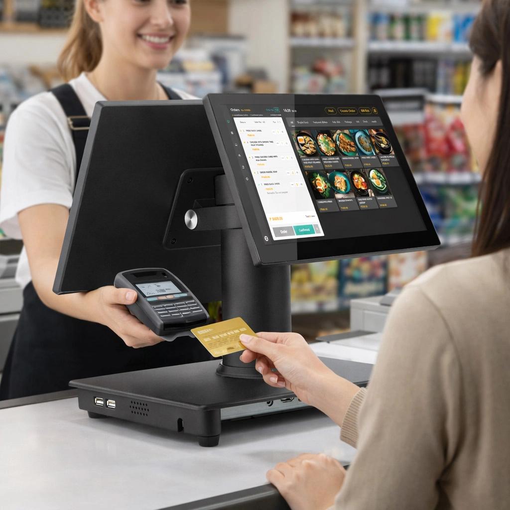máy POS 2 màn hình