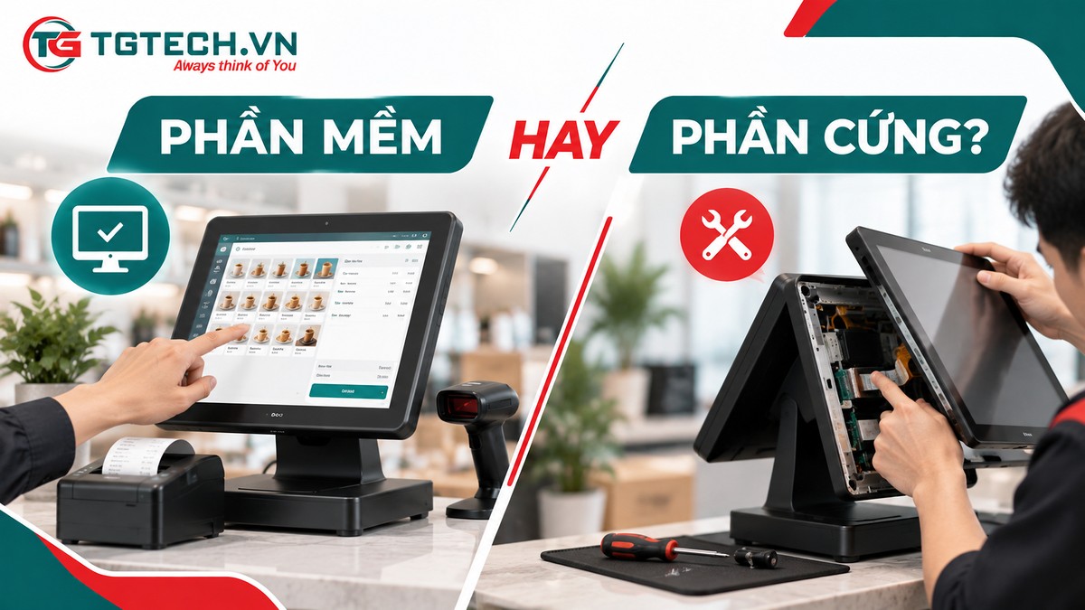 Phân biệt lỗi phần mềm và phần cứng khi máy POS không nhận cảm ứng